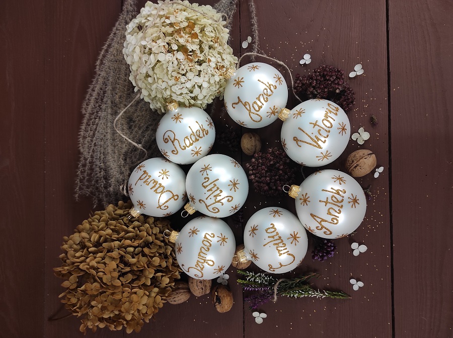 Bombki personalizowane wzbogacają Święta